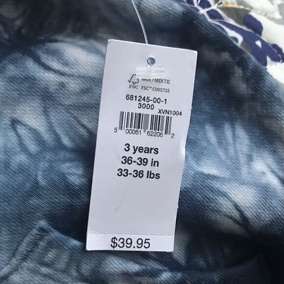 NWT … BABY GAP “Size: 3T” Tie Dyed Zip-Up Jacket - Picture 5 of 5